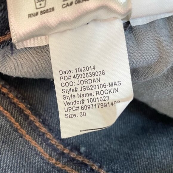 Jessica Simpson Rockin’ Curvy Bootcut Jeans Sz 30 - Picture 9 of 11